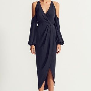 Shona Joy Cold Shoulder Maxi Dress